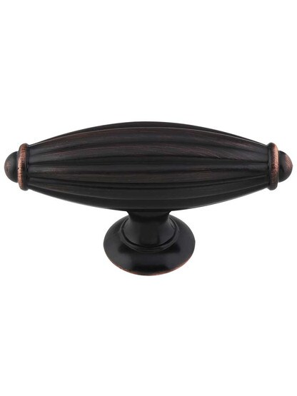 Tuscany Cabinet T-Pull - 2 7/8 inch in Tuscan Bronze.